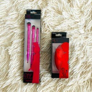 Disney x SOHO Beauty 3pc Eye Brush Set + Beauty Sponge